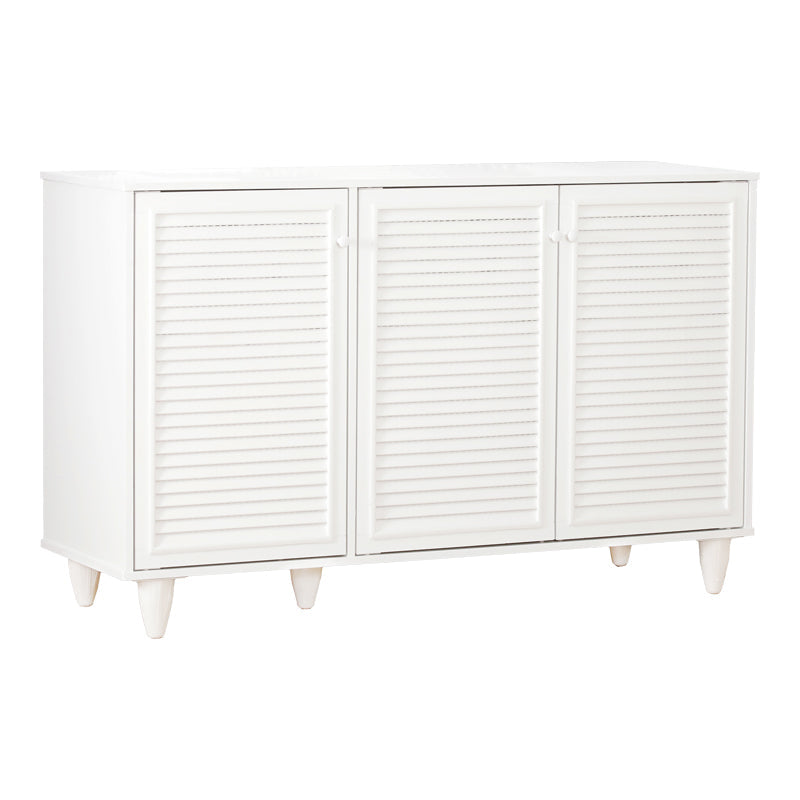 Dulap pantofi Ronan, 105x35x66 cm - Alb