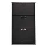 Pantofar cu rafturi Savaz, metal și lemn, Antracit, 60x24x114 cm