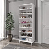 Pantofar Dante, Alb, 37x190x70 cm