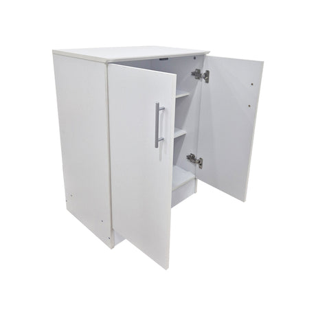 Pantofar for 6 pairs, Alb - Sonoma-Alb, 60x40x80 cm
