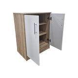 Pantofar for 6 pairs, Alb - Sonoma-Alb, 60x40x80 cm - Sonoma-Alb