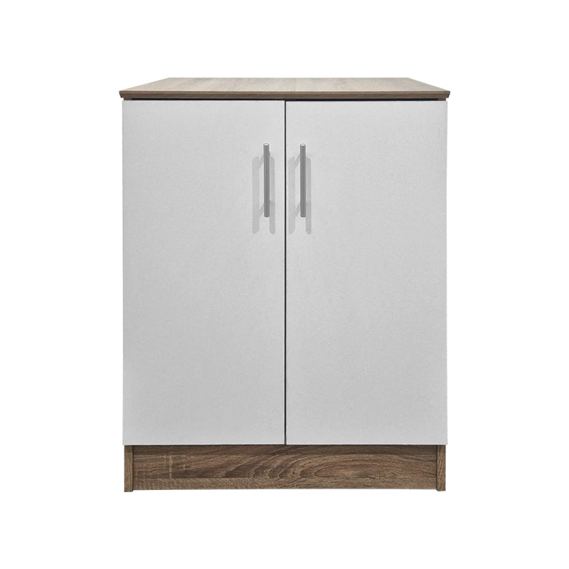 Pantofar for 6 pairs, Alb - Sonoma-Alb, 60x40x80 cm - Sonoma-Alb