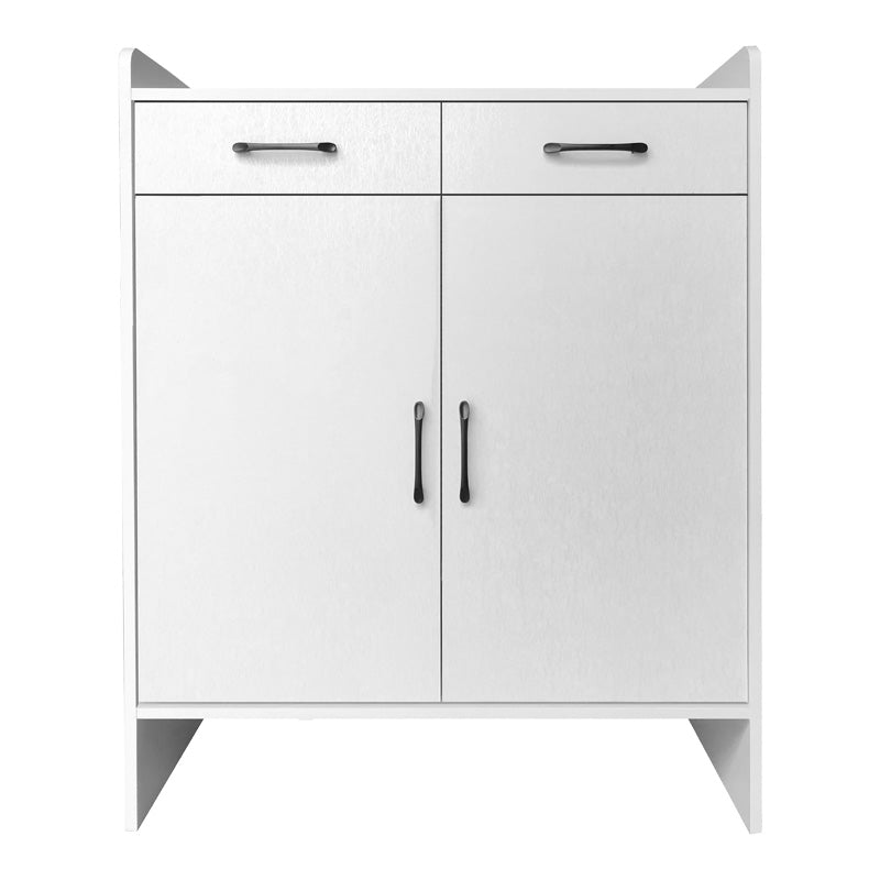 Pantofar Gazen, 12 perechi, Alb, 80x33x100 cm, imagine suplimentara