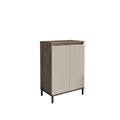 Pantofar Hol cu 2 usi si 3 Rafturi , Maro, 60 x 86 x 36 cm