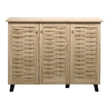 Pantofar Mantam, Sonoma, pentru 16 perechi, 115.5x34x87 cm, detaliu finisaj, MDF, lemn, PP, pentru locuință