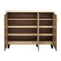 Pantofar Mantam, Sonoma, pentru 16 perechi, 115.5x34x87 cm, prezentare produs, MDF, lemn, PP, pentru locuință