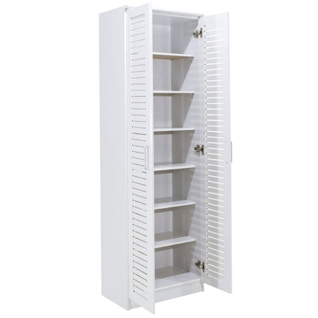 Pantofar Sante Pakketo, sonoma - maro - nuc - alb - antracit, 60x37x183 cm