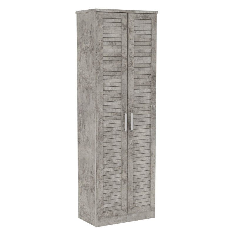 Pantofar Sante Pakketo, sonoma - maro - nuc - alb - antracit, 60x37x183 cm - Antracit