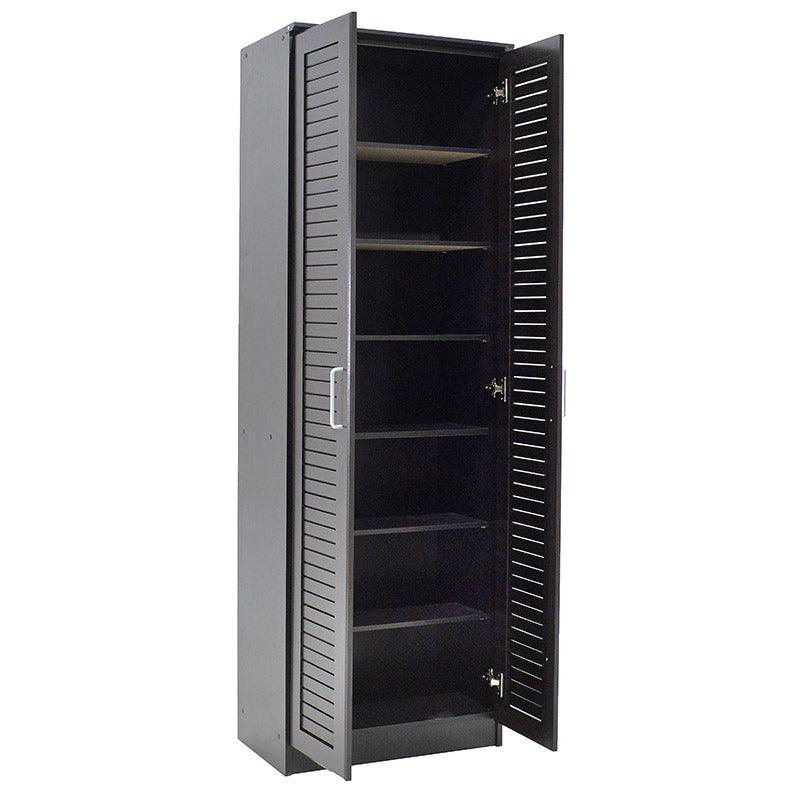 Pantofar Sante Pakketo, sonoma - maro - nuc - alb - antracit, 60x37x183 cm - Nuc