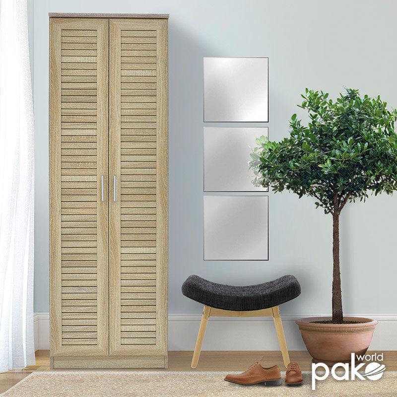 Pantofar Sante Pakketo, sonoma - maro - nuc - alb - antracit, 60x37x183 cm - Sonoma