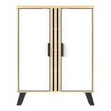 Pantofar Shoby, 71x30x91 cm - Alb-Sonoma