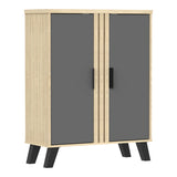 Pantofar Shoby, 71x30x91 cm - Antracit-Sonoma