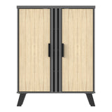 Pantofar Shoby, 71x30x91 cm - Sonoma-Antracit
