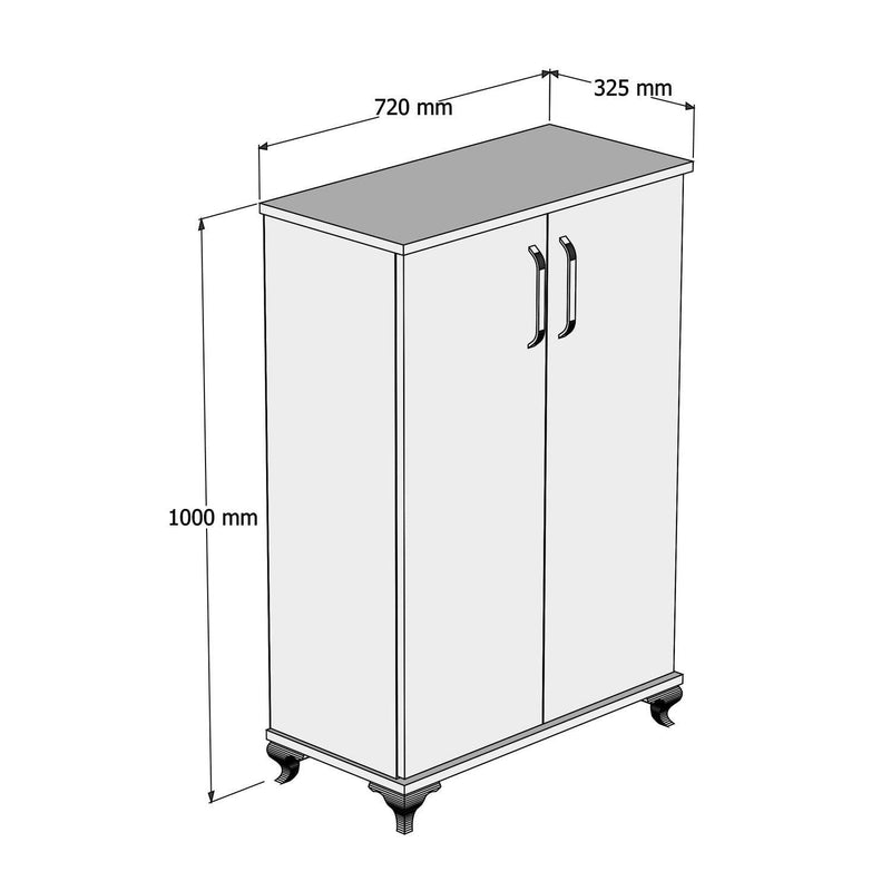 Pantofar YRT, Nuc, 72x100x32,5 cm