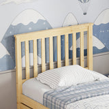 Pat Bed Benia, Placaj, 90x190 cm - Natural