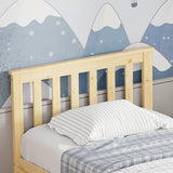 Pat Bed Neranda, Placaj, 90x190 cm - Natural