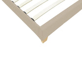 Pat confortabil cu funcție modernă Nevil, Stil Contemporan, Material Textil Lemn, ECRU - NATURAL, 90x190 cm, perspectiva suplimentara