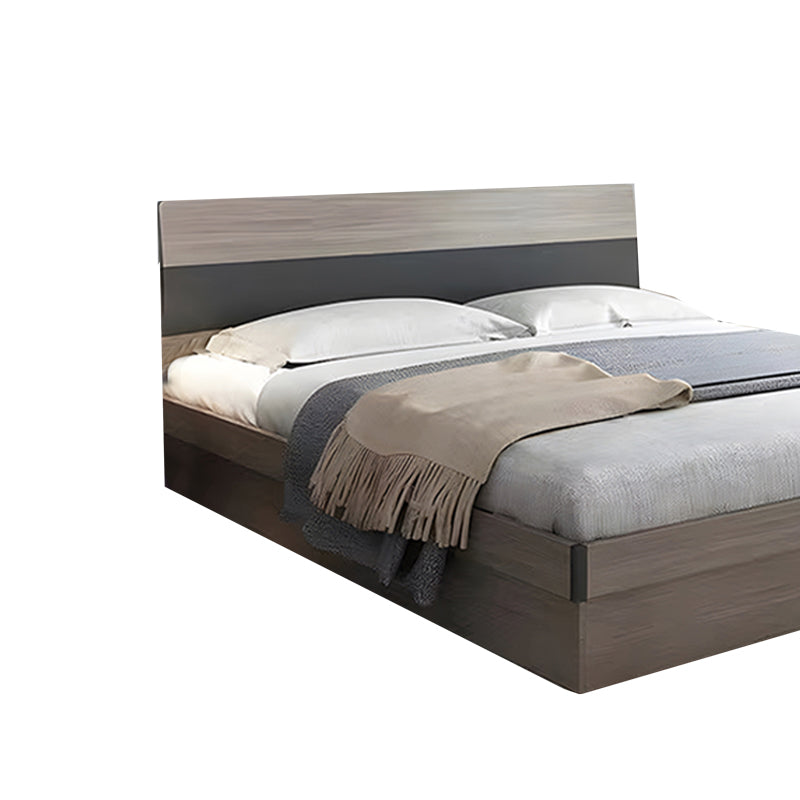 Pat de depozitare single Daizy, Gri nuc deschis, 120x200 cm