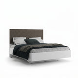 Pat dublu Adore Oryana, 171x120x206 cm - Alb