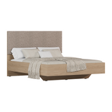Pat dublu Adore Oryana, 171x120x206 cm - Stejar