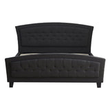 Pat dublu Camaro, Textil, 160x200 cm - Antracit