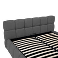 Pat dublu Jeby, Gri inchis-Gri, 160x200 cm Pakoworld, imagine produs 6, Pat Dublu, culoare Gri inchis-Gri