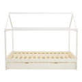 Pat pentru copii DreamHouse Montessori, Alb, 90x190 cm, imagine produs 4