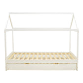 Pat pentru copii DreamHouse Montessori, Alb, 90x190 cm, imagine produs 4