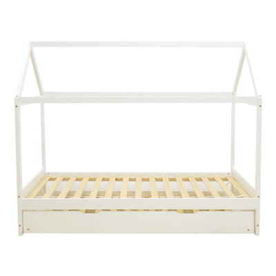 Pat pentru copii DreamHouse Montessori, Alb, 90x190 cm, imagine produs 4