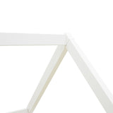 Pat pentru copii DreamHouse Montessori, Alb, 90x190 cm