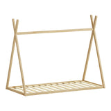 Pat copii Lilly, Lemn de pin, 90x190 cm - Natural