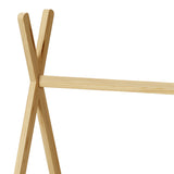Pat copii Lilly, Lemn de pin, 90x190 cm - Natural