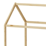 Pat copii Mellin, 2 sertare, Lemn de pin, 90x190 cm - Natural