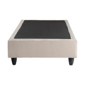 Pat Single bed base, Crem, 90x200 cm Pakoworld, imagine produs 4, Pat, culoare Crem