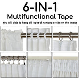 Perdea transparentă Antonio 3, Verde, 140x145 cm