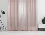 Perdea transparentă Elegance 2, Roz, 140x200 cm
