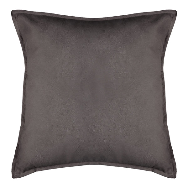 Perna decorativa Derfon, Gri inchis, 55x55 cm