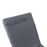 Perna pentru sezlong Vertian, Textilene, 58x194x7 cm - Gri inchis