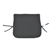 Perna scaun Pildo stofa neagra 43x40x3 cm