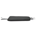 Perna scaun Pildo stofa, neagra, 43x40 cm, imagine suplimentara