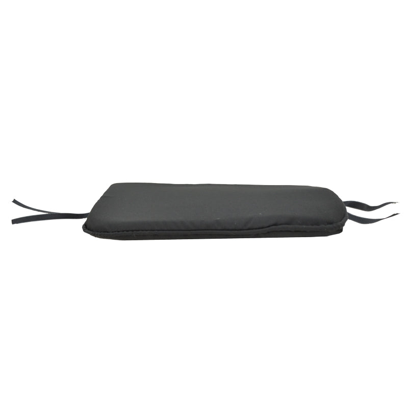 Perna scaun Pildo stofa, neagra, 43x40 cm, imagine suplimentara