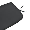 Perna scaun Pildo stofa, neagra, 43x40 cm, detaliu produs