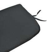 Perna scaun Pildo stofa, neagra, 43x40 cm, detaliu produs