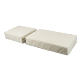 Perna Vertian, Textilene, Bej, 58x194x20 cm, imagine suplimentara