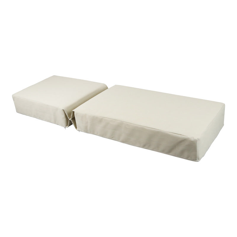Perna Vertian, Textilene, Bej, 58x194x20 cm, imagine suplimentara