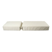 Perna Vertian, Textilene, Bej, 58x194x20 cm, detaliu produs