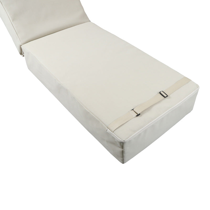 Perna Vertian, Textilene, Bej, 58x194x20 cm, perspectiva suplimentara