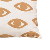 Pernuta decorativa Eyes Boho, Natural, 60x60 cm