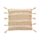 Perna Decorativa Pernuta decorativa Labrinth Boho Bej 45x45x2 cm