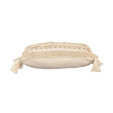 Pernuta decorativa Labrinth Boho, Bej, 45x45 cm